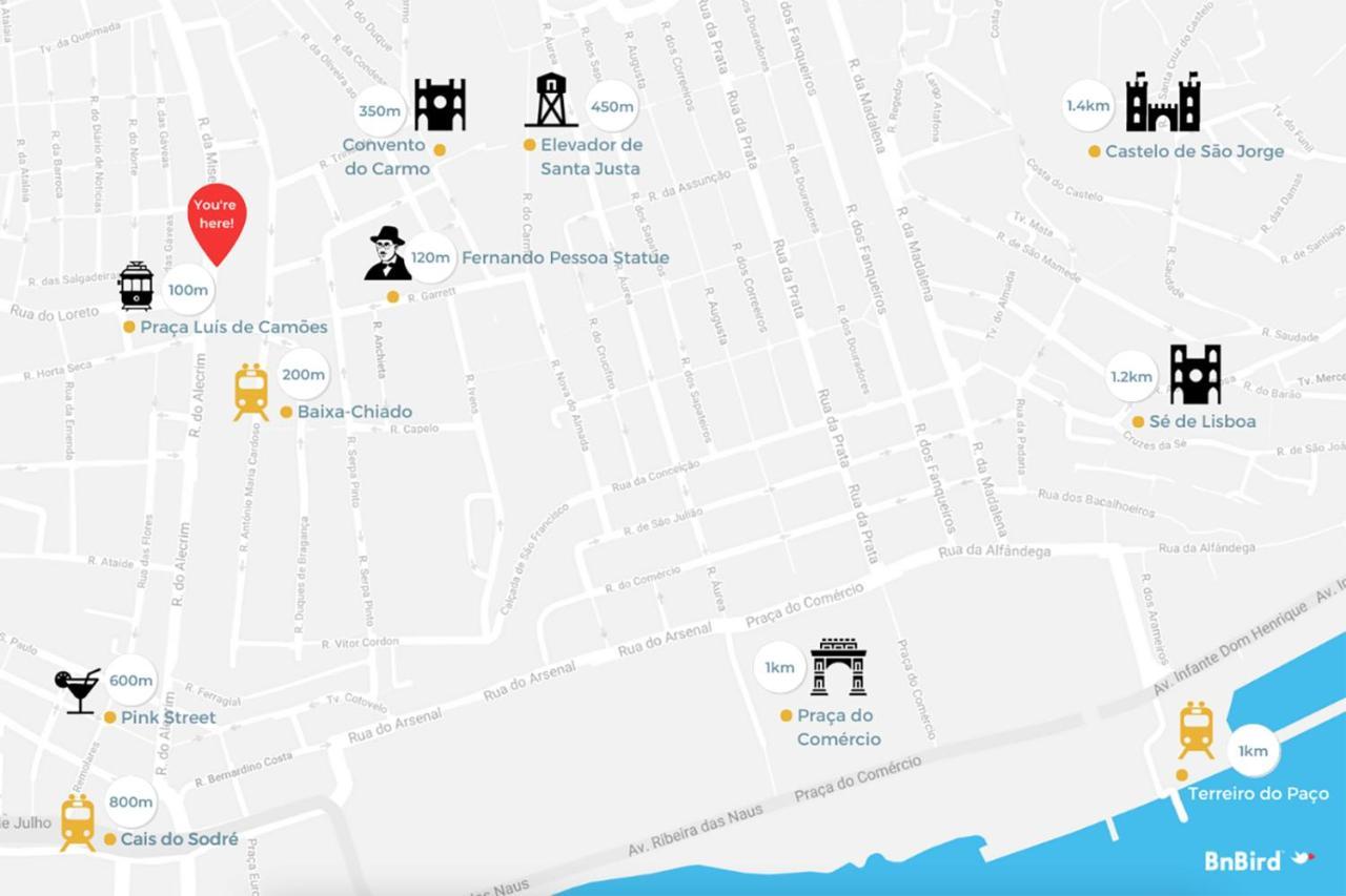 Chiado Mercy II Daire Lisboa Dış mekan fotoğraf